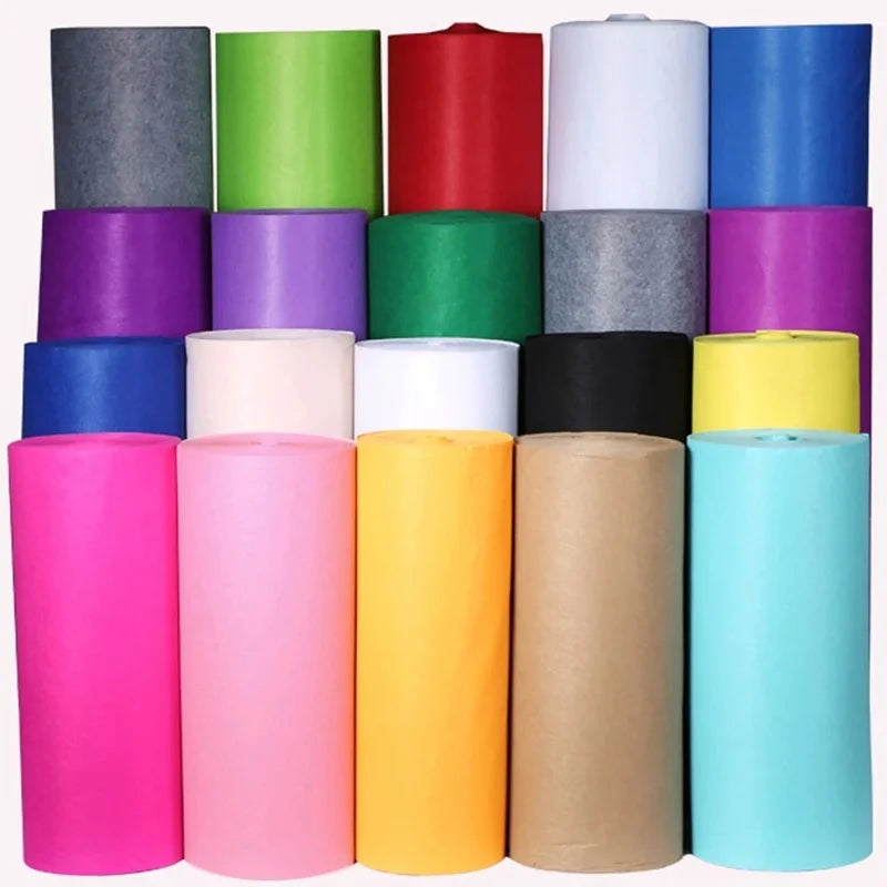 Hochzeitsläufer aus Vliesstoff für Trauung, Party und Bühne drinnen und draußen – 1 bis 1,5 m breit, bis 15 m lang, 2 mm, rutschfest, 7 Farben