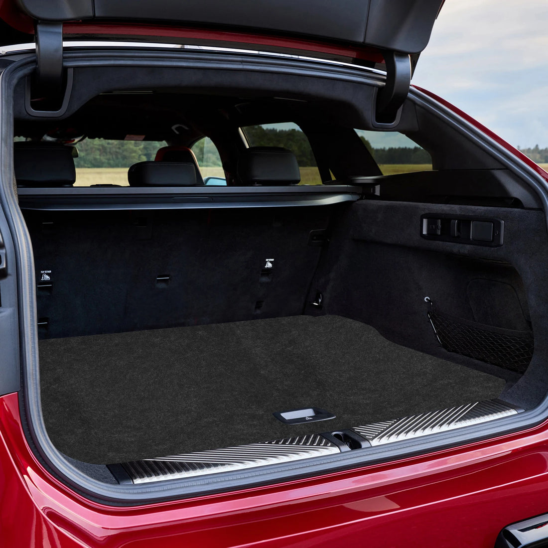 Rutschfeste Garagenbodenmatte aus Vliesstoff und PE für Garage, Lager und Werkstatt – bis 226 × 610 cm, 2,5 mm, wasserdicht, ölbeständig, Dunkelgrau