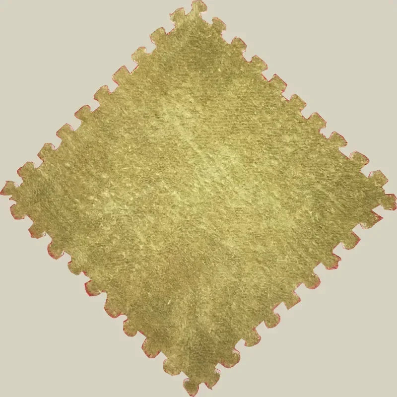 Ineinandergreifende Plüsch-Bodenfliesen als Spielmatte für Kinderzimmer und Schlafzimmer – 30 × 30 × 1 cm, EVA-Schaum, 10 oder 20 Stück, 24 Farben