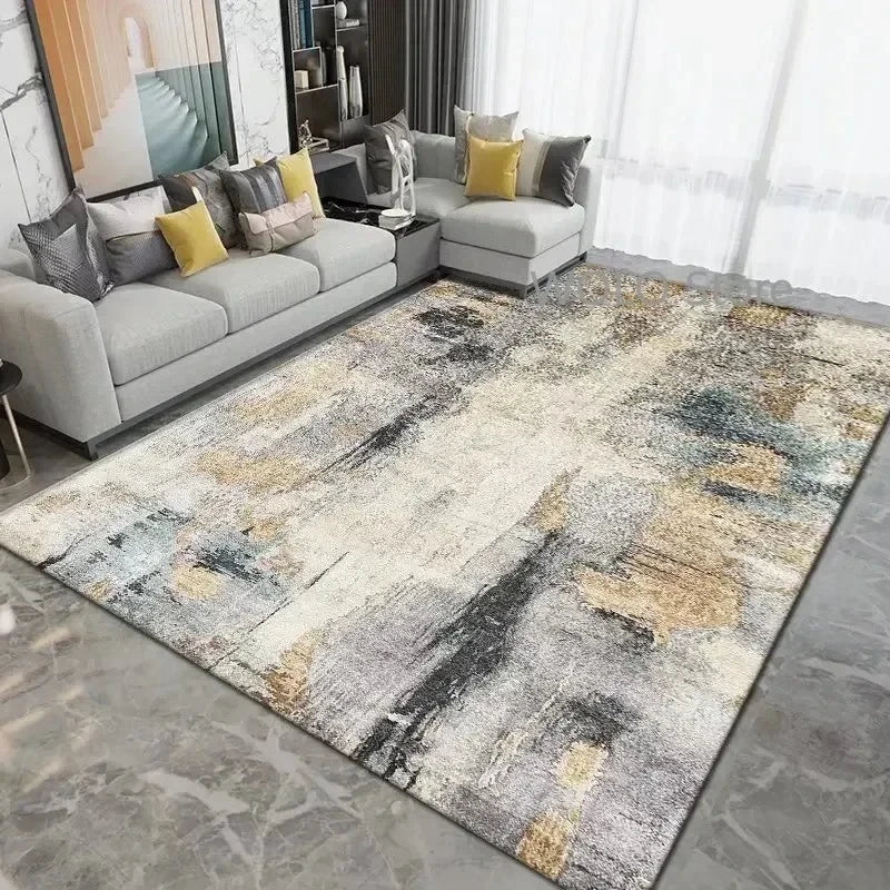 Teppich mit geometrischem Muster für Wohnzimmer, Schlafzimmer und Spielzimmer – 80 × 120 bis 200 × 300 cm, rechteckig, 3D-Druck, waschbar, 23 Motive