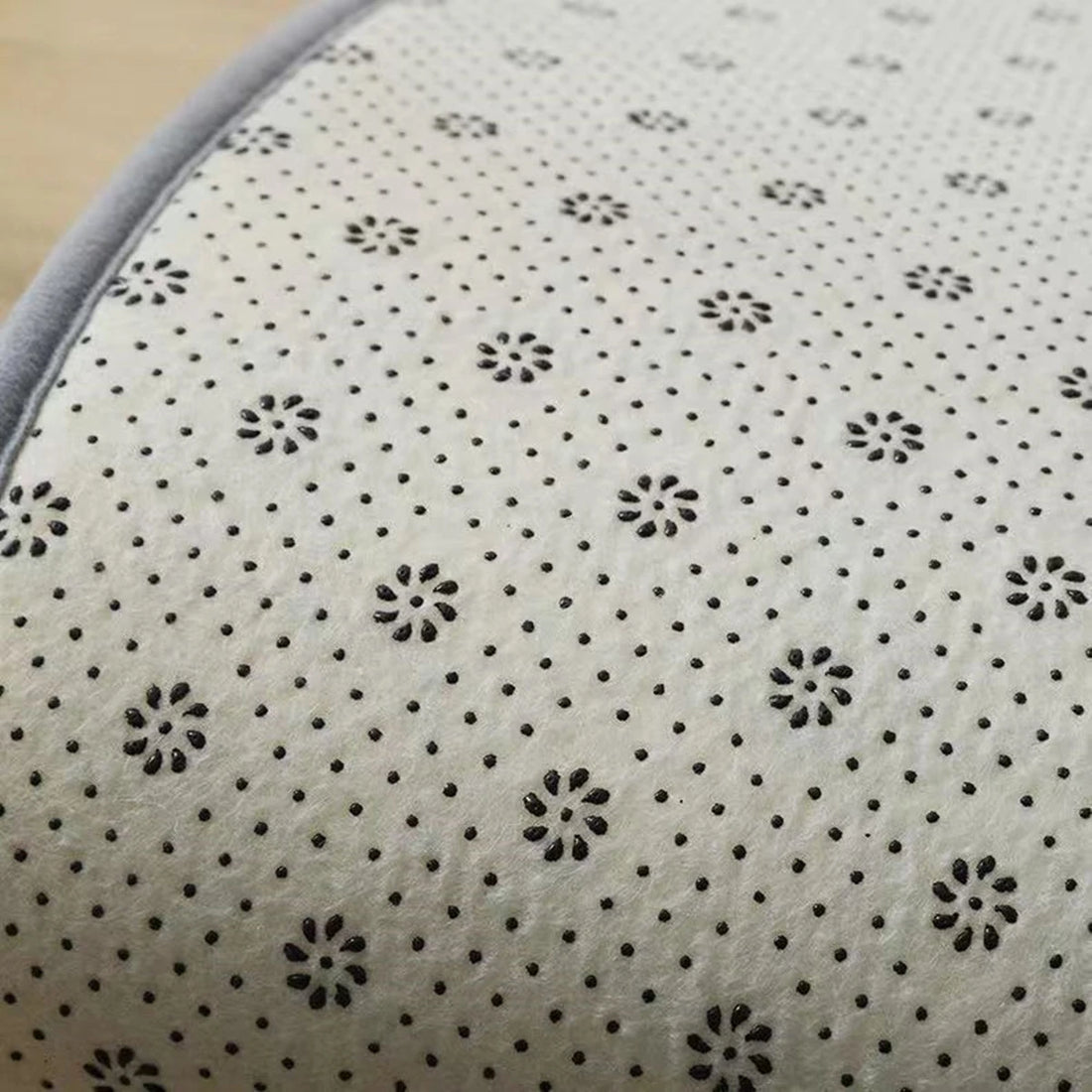 Zotteliger Plüsch-Läufer mit Batikfärbung als Bettvorleger für Schlafzimmer und Wohnzimmer – 40 × 120 bis 80 × 200 cm, weich, rutschfest, 3 Farben