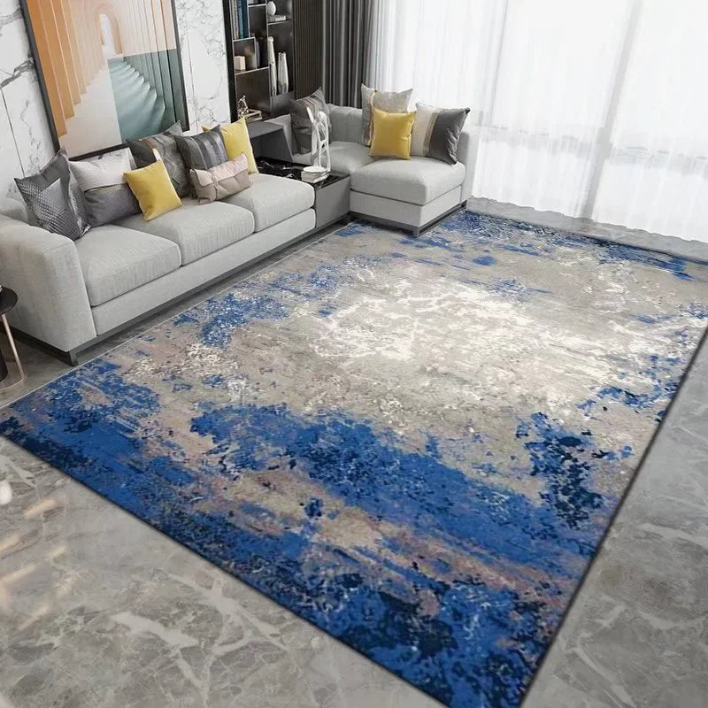 Teppich mit geometrischem Muster für Wohnzimmer, Schlafzimmer und Spielzimmer – 80 × 120 bis 200 × 300 cm, rechteckig, 3D-Druck, waschbar, 23 Motive