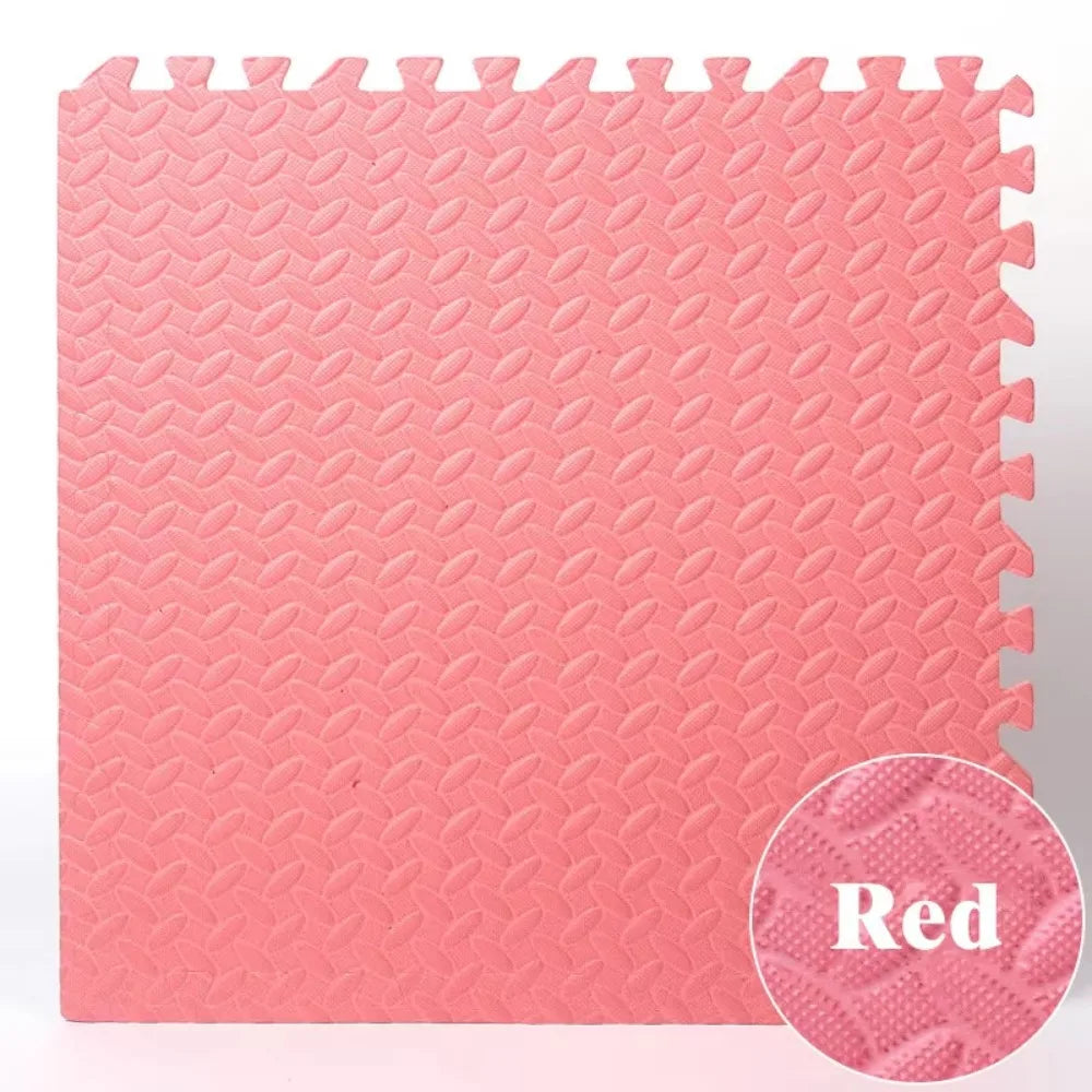 Puzzlematte aus EVA-Schaum als Sport- und Fitnessmatte für Zuhause – 30 × 30 × 1 cm je Platte, rutschfest, wasserdicht, 2 bis 16 Stück, 13 Farben