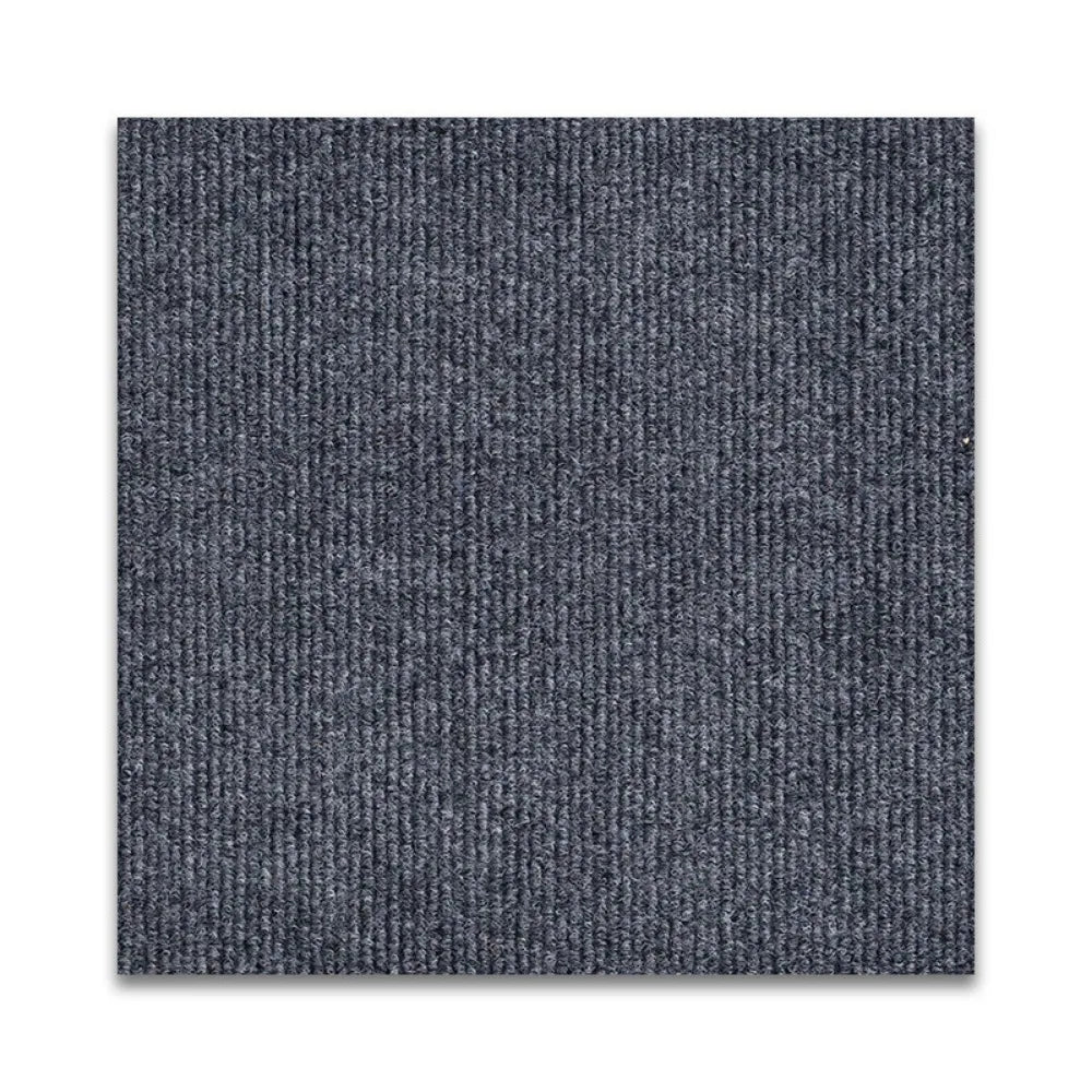 Selbstklebende Teppichfliese aus Polyester für Schlafzimmer und Wohnung – 40 × 40 cm, rutschhemmend, ohne Werkzeug verlegbar, einfarbig, 7 Farben