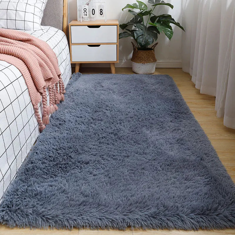 Langflor-Teppich in Batik-Optik im nordischen Stil für Wohnzimmer, Schlafzimmer und Erker – 50 × 80 bis 80 × 160 cm, rutschfest, 5 Farben
