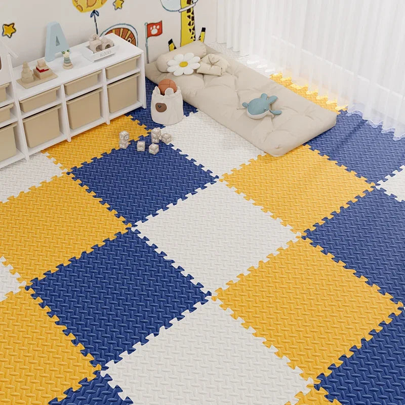 Puzzlematte aus EVA-Schaum als Baby-Spielmatte und Haustiermatte – 30 × 30 × 1 cm je Platte, rutschfest, wasserdicht, 1 bis 20 Stück, 13 Farben