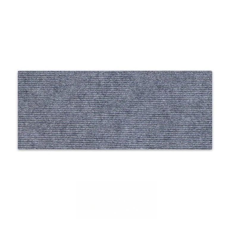 Rutschfeste Treppenstufenmatte als Teppichstreifen für Holzstufen im Haus – 20 × 80 cm, Polyester, PVC-Rückseite, waschbar, 6 Farben