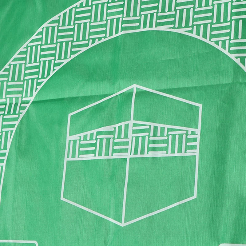 Tragbare Gebetsmatte aus Polyester mit Tasche für Reisen, Pilgerfahrt und Outdoor – 100 × 55 cm, regendicht, rutschfest, Torbogen-Motiv, 5 Farben