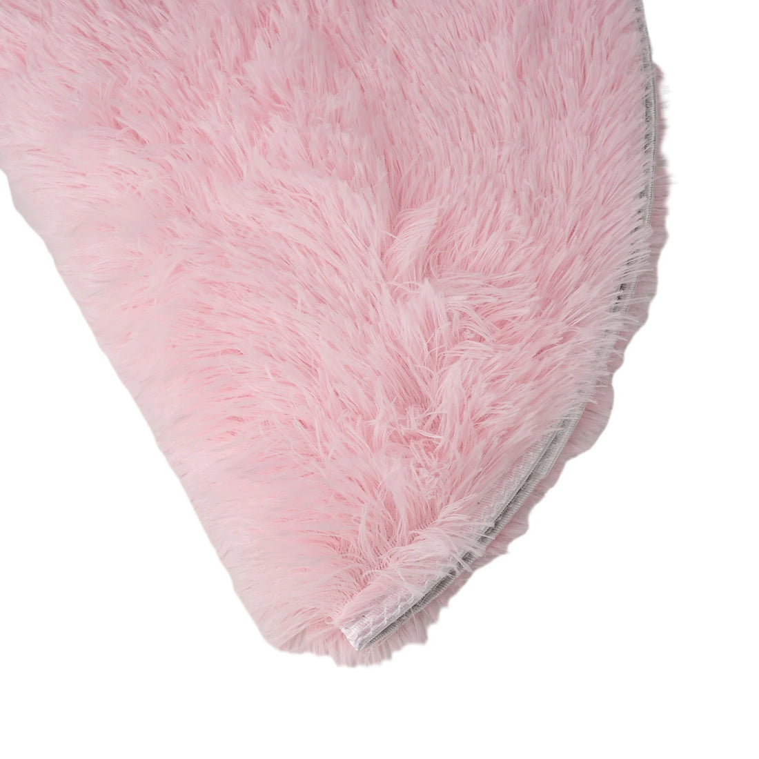Runder Shaggy-Teppich mit 4 cm Flor für Wohnzimmer, Schlafzimmer und Kinderzimmer – Ø 40, 60 oder 80 cm, superweich, rutschfeste Noppen, 12 Farben