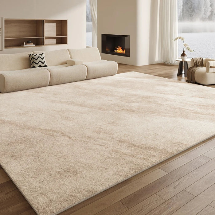 Plüschteppich mit abstraktem Muster im Light-Luxury-Stil für Wohnzimmer und Schlafzimmer – 80 × 120 bis 200 × 300 cm, rutschfest, 10 Motive