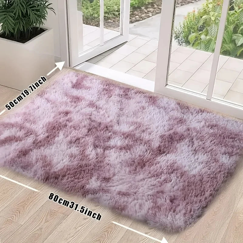 Weicher Teppich in Seidenwoll-Optik als Bettvorleger für Schlafzimmer und Eingang – 40 × 60 bis 80 × 200 cm, rutschfest, waschbar, 7 Farben