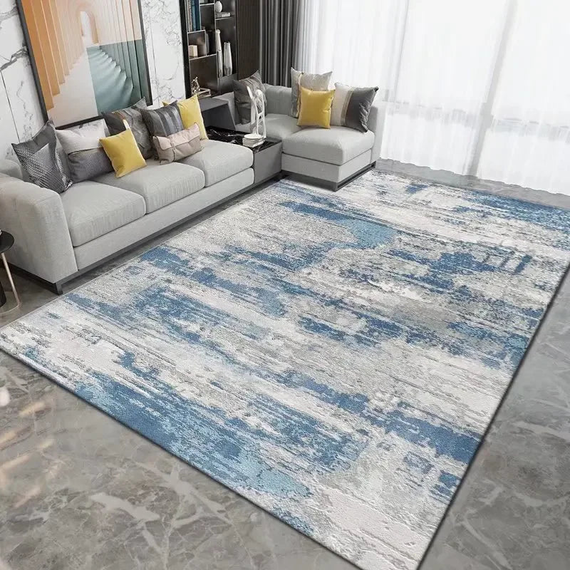 Teppich mit geometrischem Muster für Wohnzimmer, Schlafzimmer und Spielzimmer – 80 × 120 bis 200 × 300 cm, rechteckig, 3D-Druck, waschbar, 23 Motive