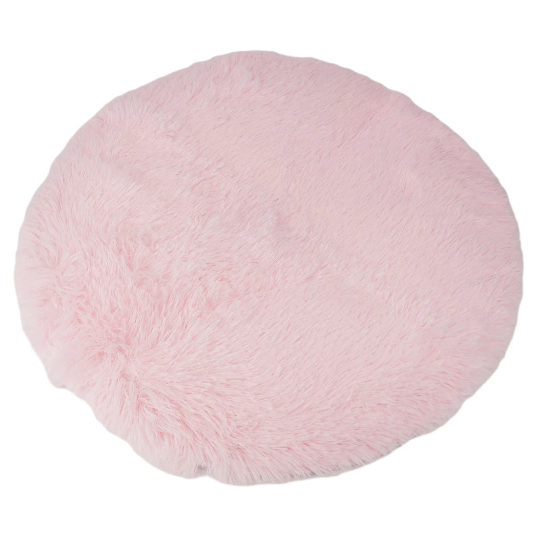 Runder Shaggy-Teppich mit 4 cm Flor für Wohnzimmer, Schlafzimmer und Kinderzimmer – Ø 40, 60 oder 80 cm, superweich, rutschfeste Noppen, 12 Farben