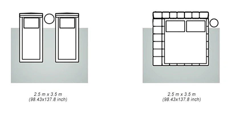 Runder Teppich aus Korallensamt in Uni-Farben für Wohnzimmer, Kinderzimmer und als Krabbelmatte – Ø 60 bis 200 cm, Schaumkern, 13 Farben