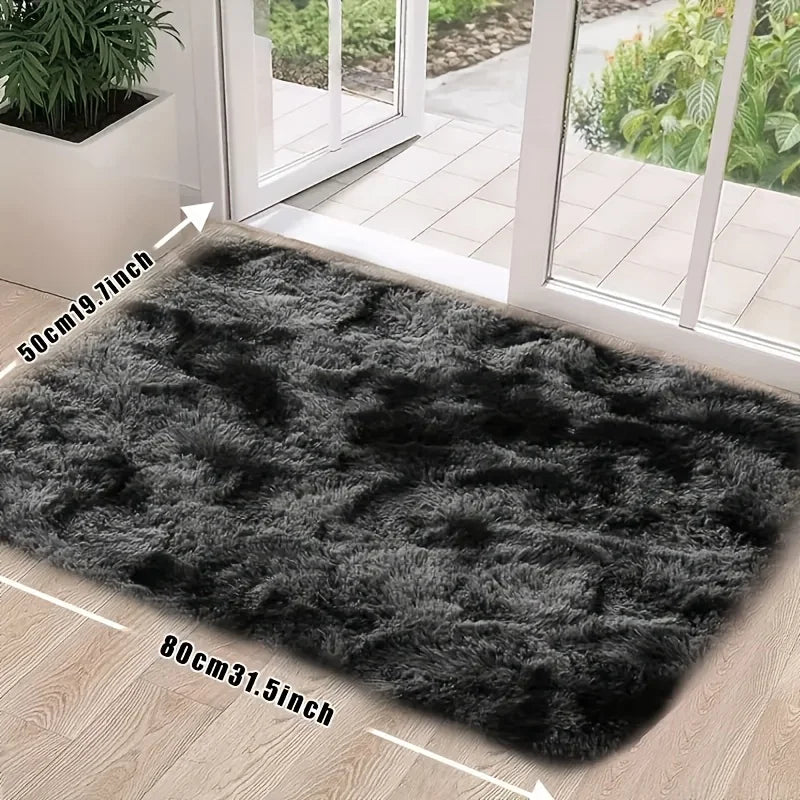Weicher Teppich in Seidenwoll-Optik als Bettvorleger für Schlafzimmer und Eingang – 40 × 60 bis 80 × 200 cm, rutschfest, waschbar, 7 Farben