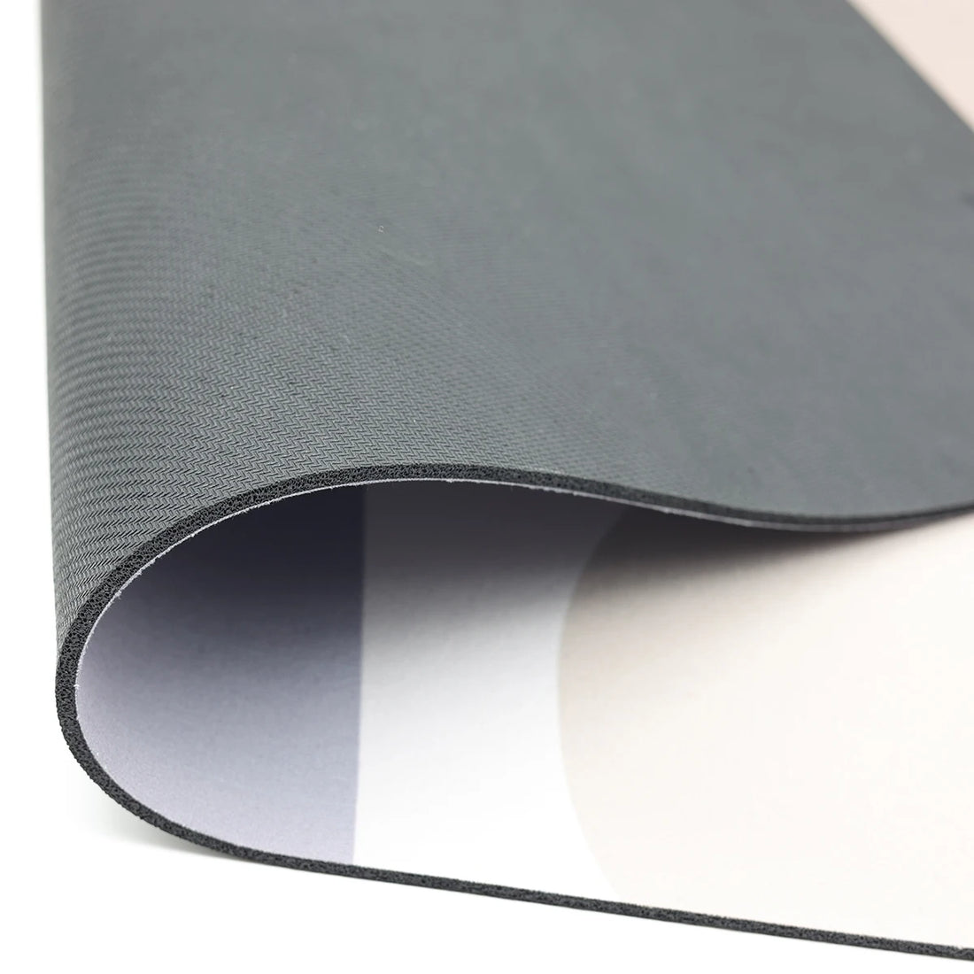 Wasserdichte Küchenmatte in Grau mit Farbverlauf für Küche und Eingang – 40 × 60 oder 50 × 160 cm, Polyester, rutschfest, Gummirücken