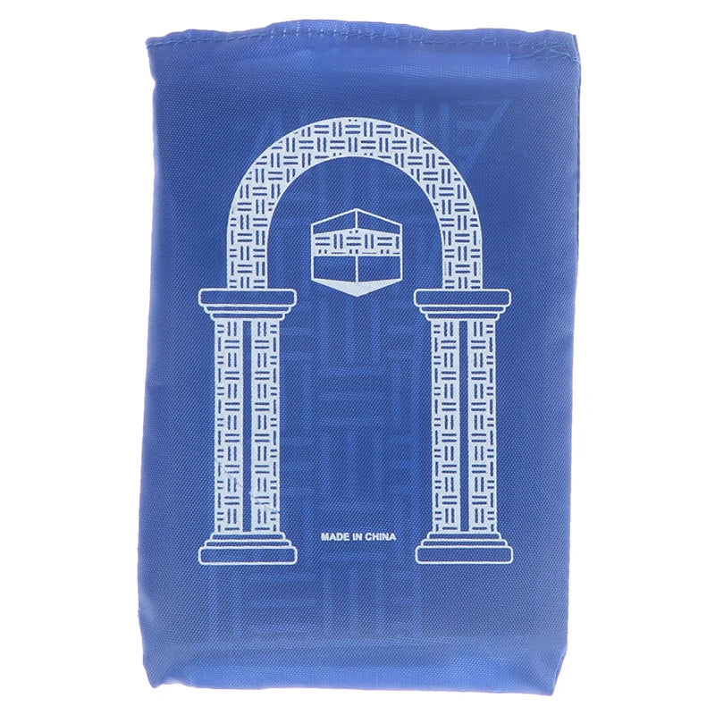 Tragbare Gebetsmatte aus Polyester mit Tasche für Reisen, Pilgerfahrt und Outdoor – 100 × 55 cm, regendicht, rutschfest, Torbogen-Motiv, 5 Farben