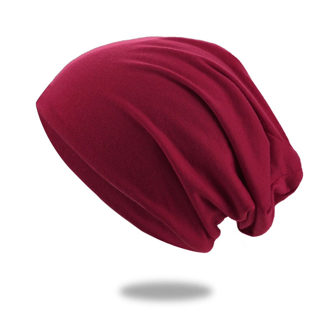 Lässige Slouch-Beanie mit locker fallendem Schnitt für Herbst und Winter – Strickmütze in 12 Farben von Khaki bis Hellgrün