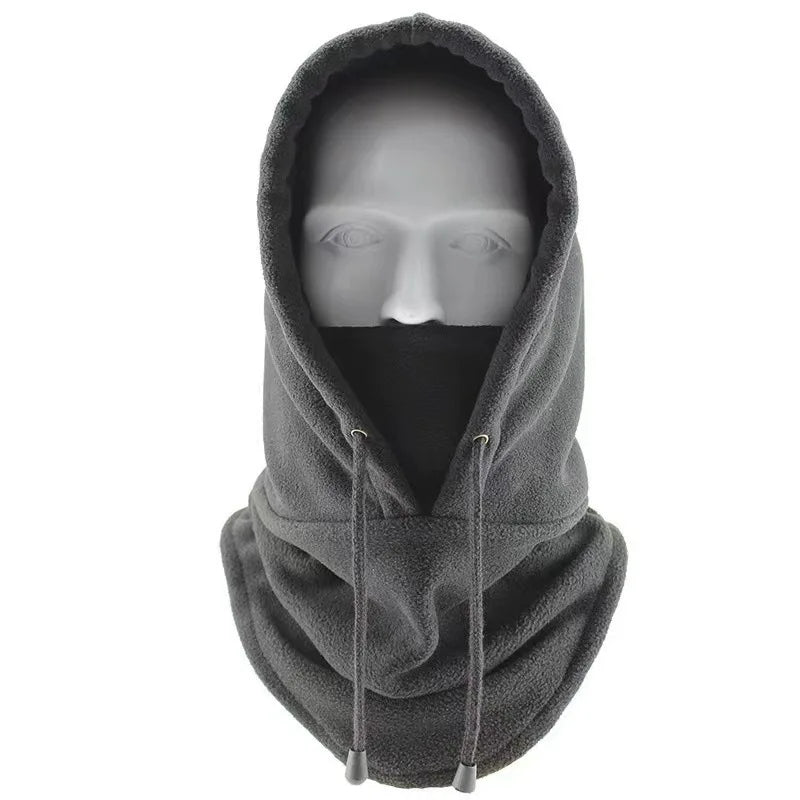 Fleece-Sturmhaube für den Winter für Skifahren, Radfahren und Arbeit im Freien – Kopf, Gesicht und Hals, in 5 Farben