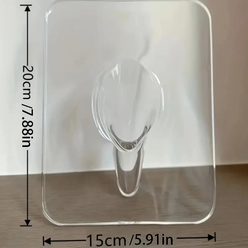 Blumenvase aus Acryl in Bilderrahmen-Form im modernen Stil für Schreibtisch und Esstisch – transparent, bruchfest, für frische und getrocknete Blumen