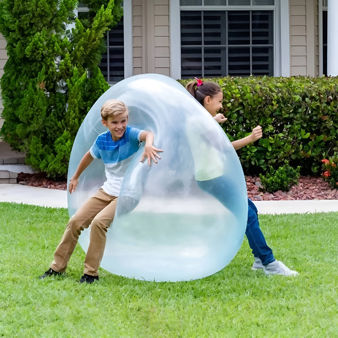 Riesen-Jelly-Ballonball im 3er-Set für Garten, Strand und Party – große Bälle für Bewegungsspiele, Kinder und Familie