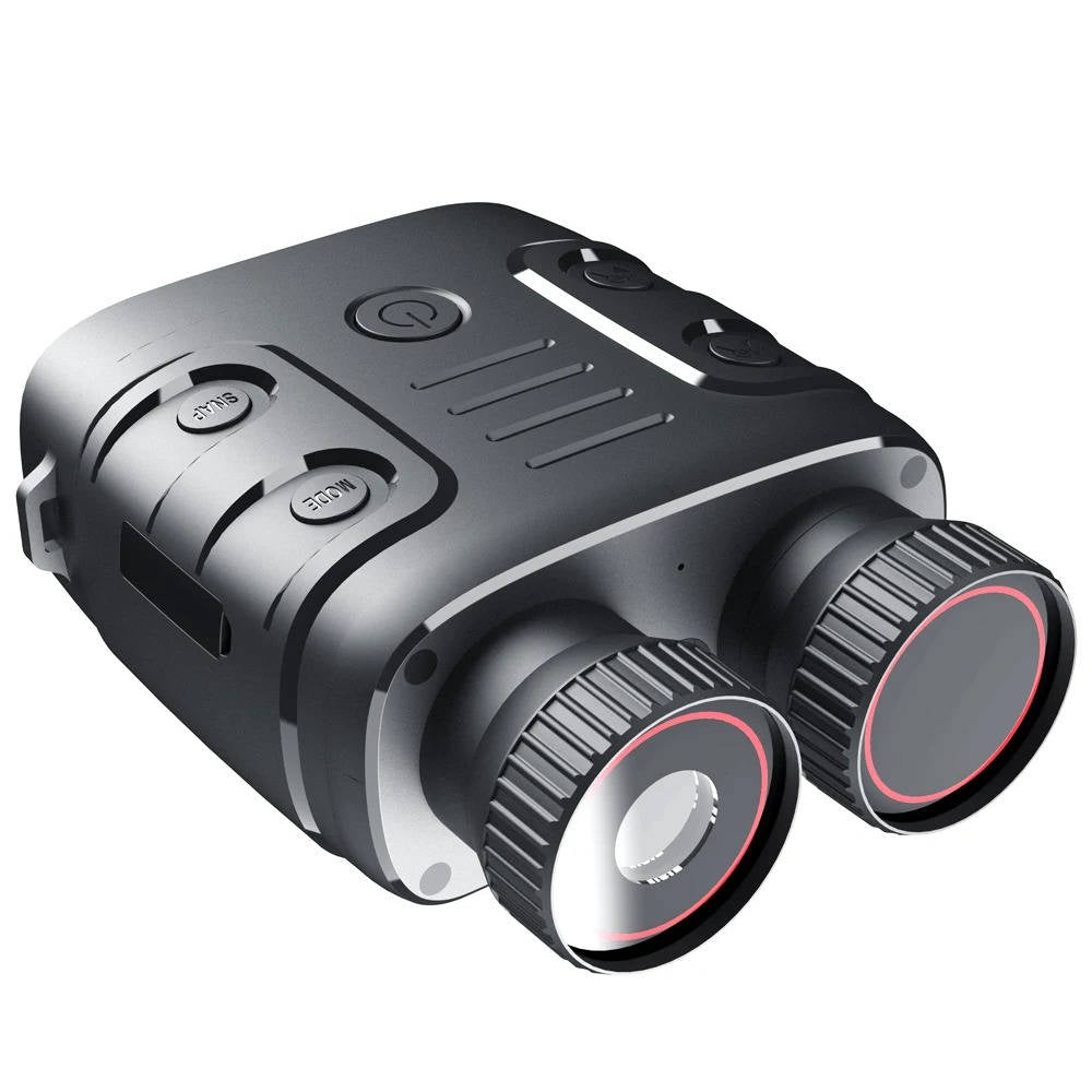 Digitales Nachtsichtgerät mit Kamera für Tierbeobachtung und Camping – Infrarot 850 nm, Sicht bis 300 m, 1080p-Video, 6,1-cm-Display, IP54