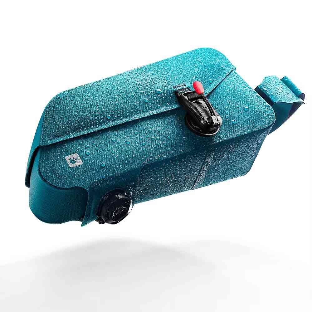 Wasserdichte Fahrrad-Rahmentasche aus TPU mit Magnetverschluss für Pendeln und Rennrad – nahtlos verschweißt, Fächer für Handy und Schlüssel