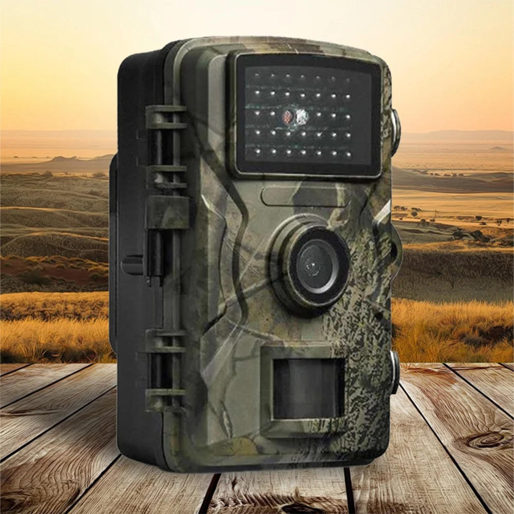 Wildkamera mit Nachtsicht für Tierbeobachtung und Garten – 16 MP, 1080p-Video mit Ton, 38 IR-LEDs, 0,7 s Auslösung, IP66, 2-Zoll-Display