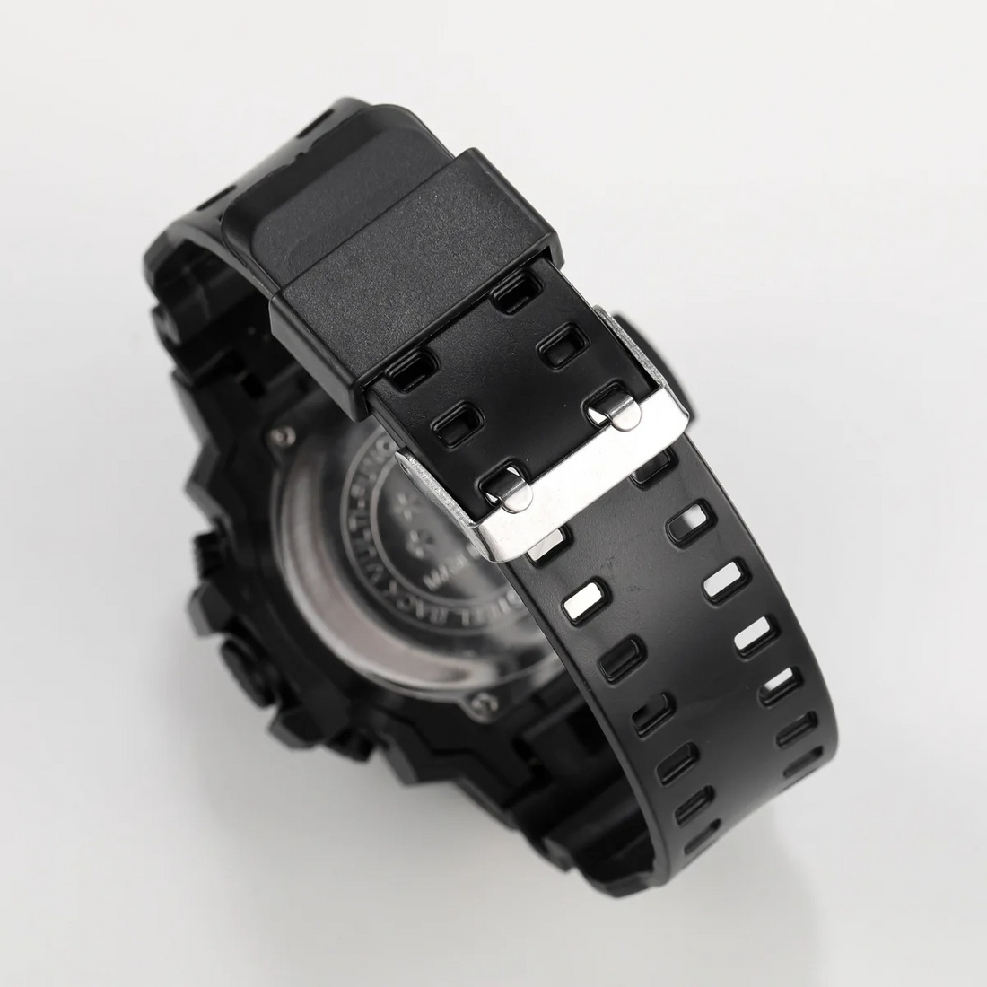 Digitale Herren-Sportuhr mit Silikonarmband für Training und Alltag – wassergeschützt bis 30 m, Stoppuhr, Wecker, Beleuchtung, Datum, 4 Farben