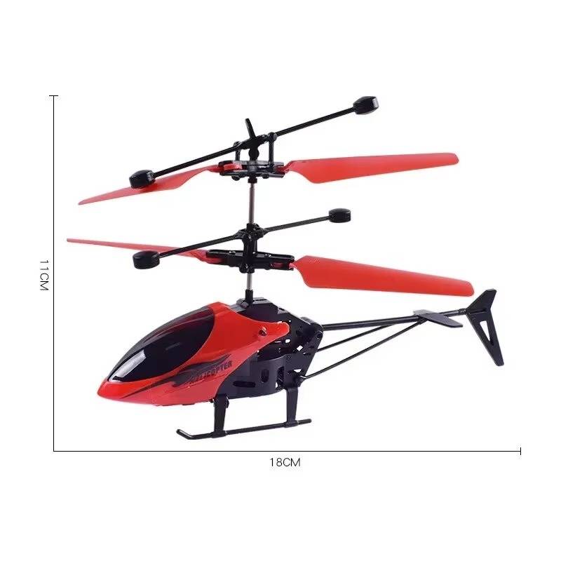Induktions-Hubschrauber mit Handsteuerung für Jugendliche ab 14 Jahren und Erwachsene – fliegt per Handbewegung über Sensor, für drinnen, 3 Farben