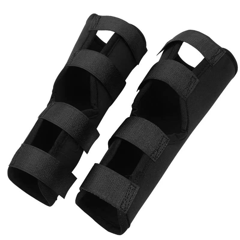 Stützende Beinbandage für Hunde aus Neopren und Nylon für das Sprunggelenk – Größe S bis XL, Klettverschluss, 4 Reflexstreifen