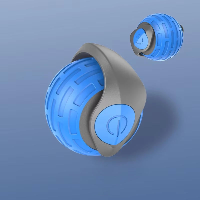 Selbstrollender Katzenball mit Anhänger, Berührungsstart und Hindernissensor für Wohnungskatzen – 2 Stufen, 90 Min. Laufzeit, USB-C, 3 Farben