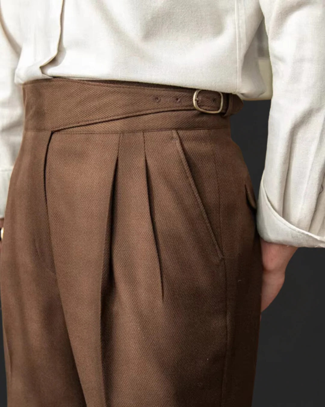 Elegante Herrenhose mit klassischem Schnitt für Büro, Business und Freizeit – weiches, elastisches, bügelfreies Material, Größe 29 bis 36, 4 Farben