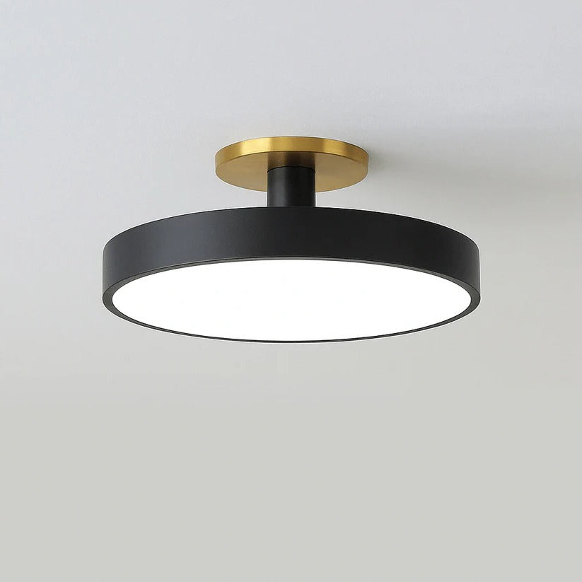 Runde LED-Deckenleuchte zum Aufbau für Küche, Esszimmer und Schlafzimmer – Warmweiß 3000–3200 K, für ca. 10–15 m², in 6 Farben