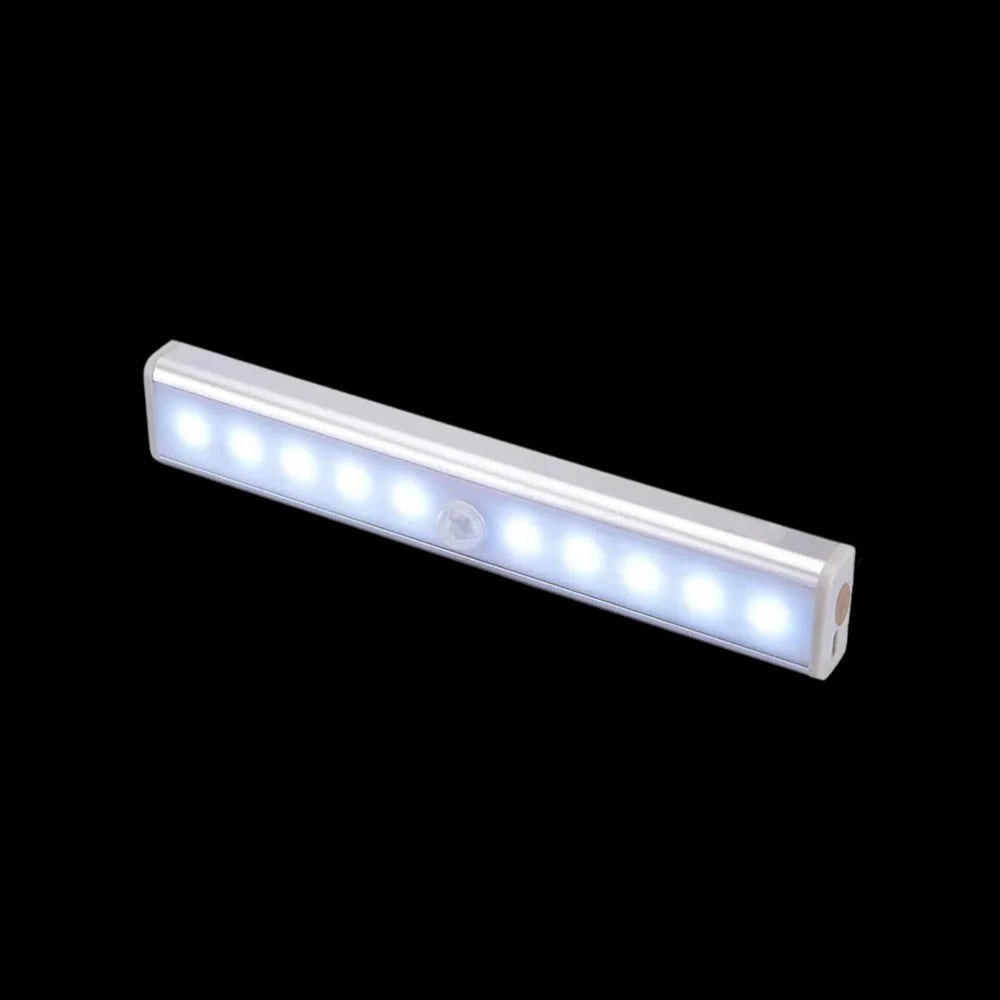 Kabellose LED-Leuchte mit Bewegungsmelder für Schrank, Flur und Treppe – 15 oder 21 cm, Akku 1000 mAh, USB, magnetisch, Weiß oder Warmweiß