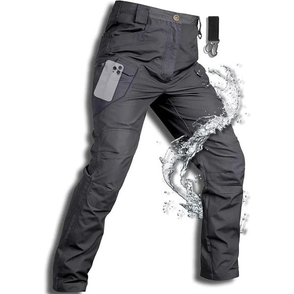 Wasserdichte Herren-Winter-Cargohose für Outdoor, Arbeit und Wandern – Cargotaschen, Größen S bis 4XL, in 4 Farben