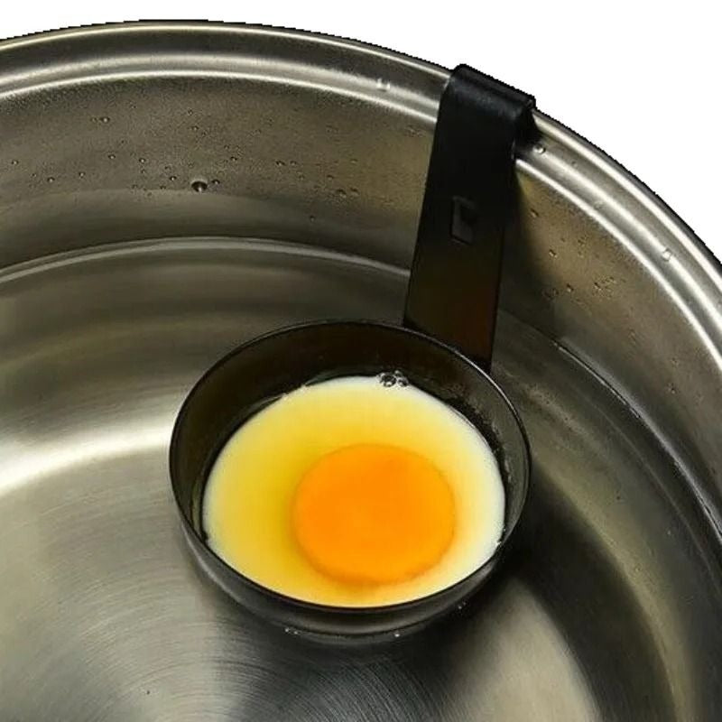 Eier-Pochierer mit Antihaftform für Frühstück und Brunch – antihaftbeschichtet, formstabil, pochierte Eier einfach zubereiten