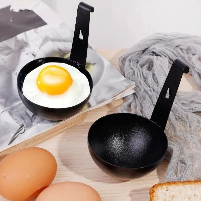 Eier-Pochierer mit Antihaftform für Frühstück und Brunch – antihaftbeschichtet, formstabil, pochierte Eier einfach zubereiten