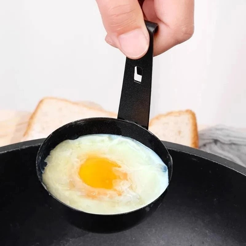 Eier-Pochierer mit Antihaftform für Frühstück und Brunch – antihaftbeschichtet, formstabil, pochierte Eier einfach zubereiten