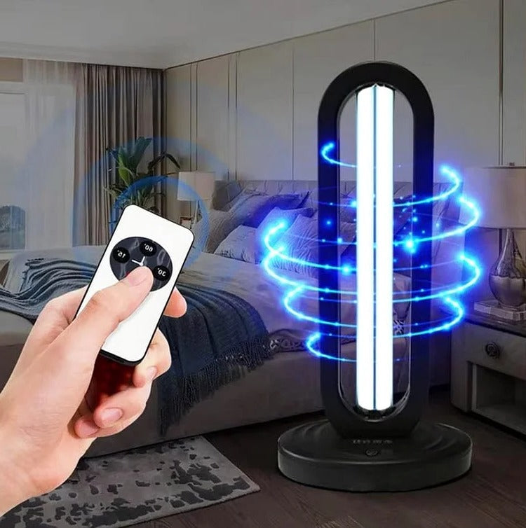 UV-Lampe für den Haushalt zur UV-Bestrahlung von Oberflächen in Wohnung, Bad und Küche – Leuchte für die Reinigungsroutine
