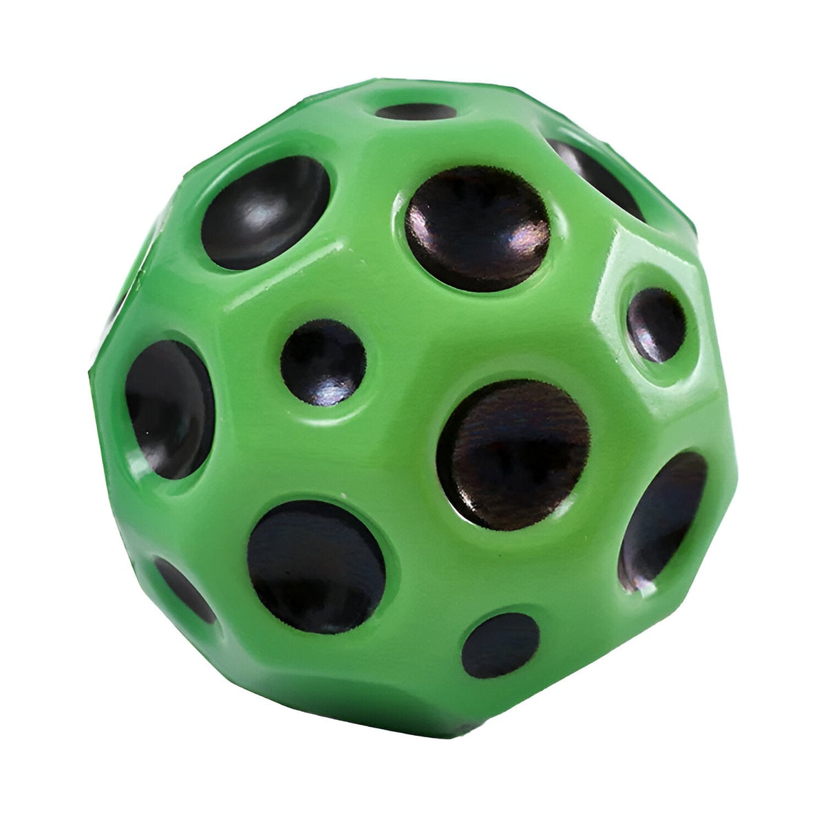 Anti-Stress-Flummiball zum Drücken, Kneten und Werfen für Kinder und Erwachsene – Knautschball für die Tasche, 6 Farben