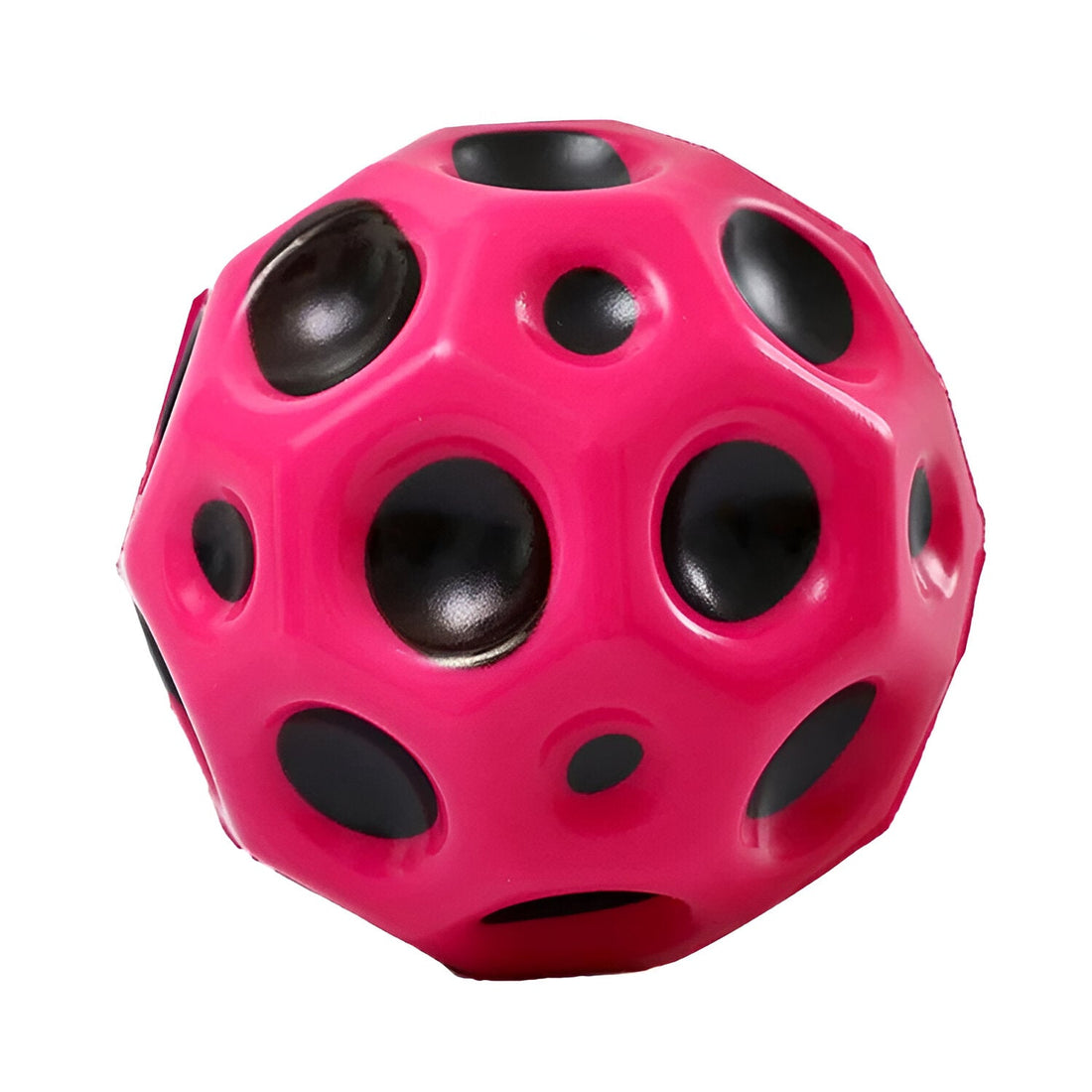Anti-Stress-Flummiball zum Drücken, Kneten und Werfen für Kinder und Erwachsene – Knautschball für die Tasche, 6 Farben