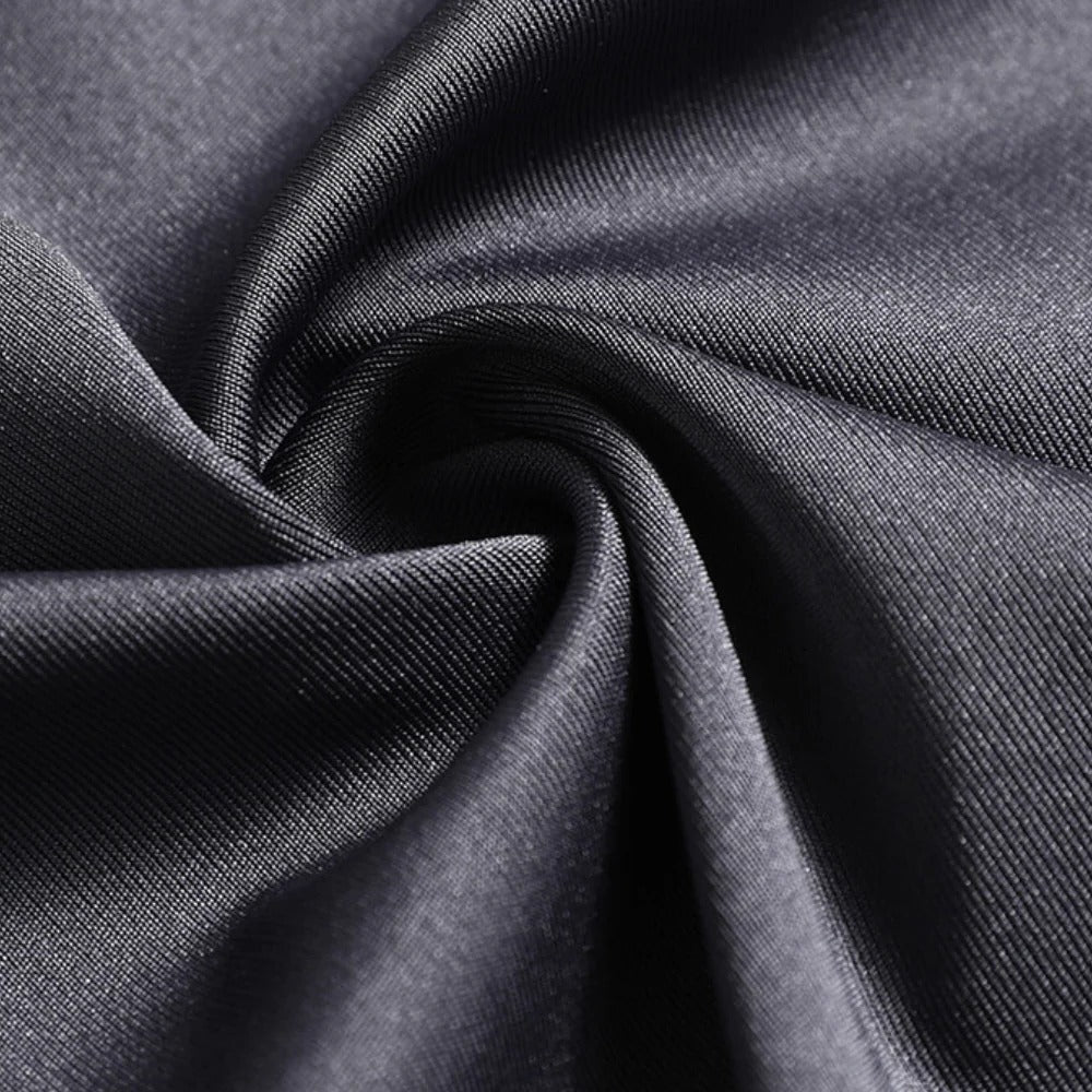 Knitterfreies Herrenhemd aus Polyester mit Elastan für Herbst und Winter – wärmend, formstabil, S bis 3XL, 6 Farben von Weiß bis Schwarz