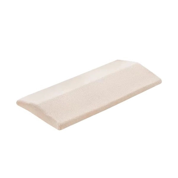 Lendenkissen zum Schlafen als Stütze für den unteren Rücken im Bett – S 60 × 24 × 4 cm oder M 60 × 30 × 5 cm, Mesh-Futter, 5 Farben