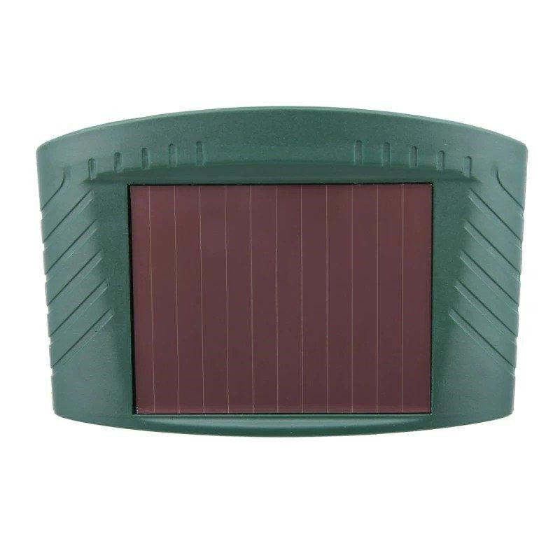 Solar-Ultraschall-Tierabwehr für Garten, Beet und Rasen – solarbetrieben, Ultraschall, für den Außenbereich