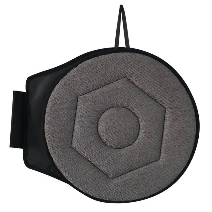 Drehkissen mit 360°-Drehung als Einstiegshilfe für Auto, Stuhl und Büro – Memory-Schaum, Flanell, rutschfest, ca. 40 × 40 × 2 cm, 5 Farben