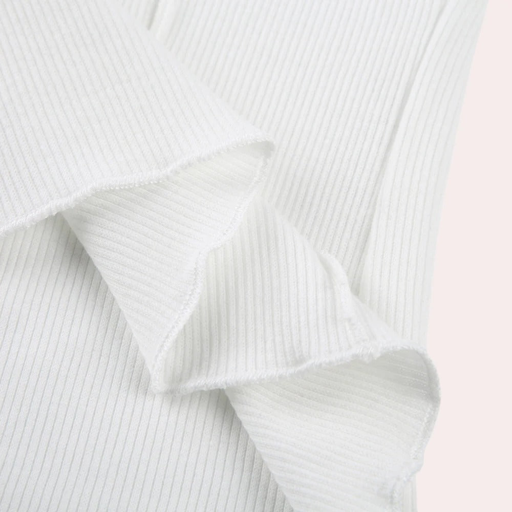 Schlichtes Langarm-Oberteil für Damen für Alltag, Freizeit und Abend – figurschmeichelnde Silhouette, dezentes Paspel-Detail, XS bis XL, 5 Farben