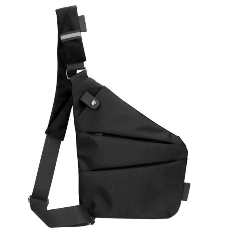 Unisex-Umhängetasche mit Diebstahlschutz für Pendeln und Alltag – ca. 32 × 23 cm, verdeckte Reißverschlüsse, Platz für kleine Tablets, 6 Farben