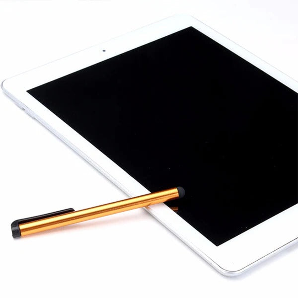 Eingabestifte im 10er-Set mit weicher Gummispitze für Smartphone und Tablet – universelle Touchpens, ohne Batterie, ohne Bluetooth, ohne App