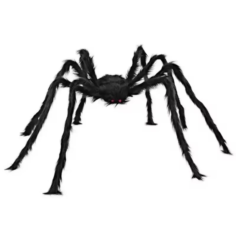 Spinnennetz-Lichterkette mit LEDs für Halloween-Deko an Fenster, Tür und Veranda – ca. 120 cm, 80 LEDs, 8 Modi, Fernbedienung, USB oder Batterie